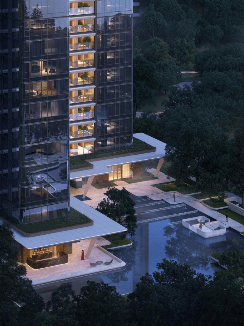 重新定义顶豪高度，重庆湾SKY ONE奢装豪宅正式亮相(图2)