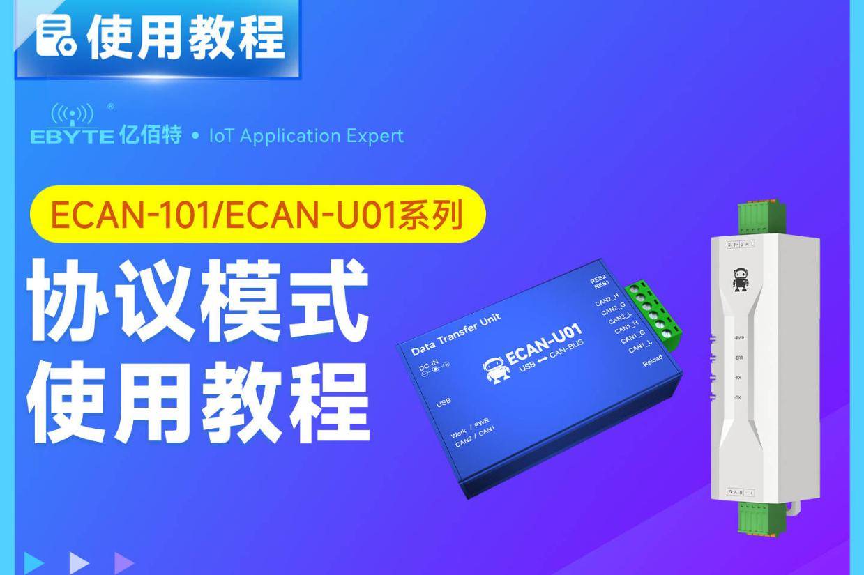 Eca2 Router ECAN 系列模块协议模式详解与配置教程,全程保姆级实操