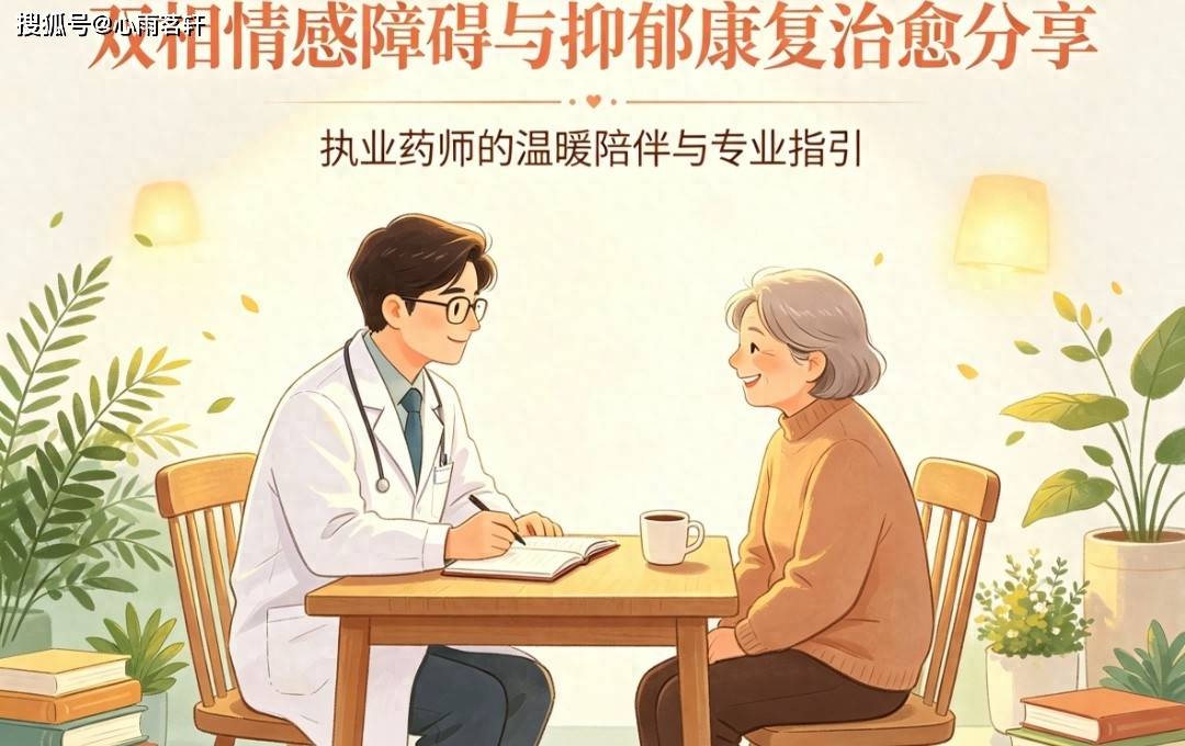原创            18年双相病程，10年重度抑郁低谷，熬过五年才明白：吃药只能稳住，自愈靠内心