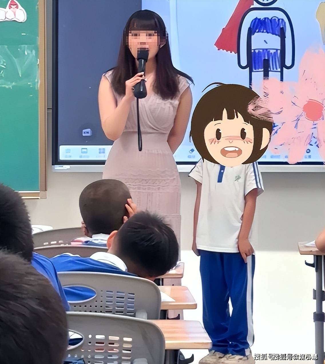 女老师穿“日系连衣裙”,家长们坐不住了:天气再热也不能这么穿啊