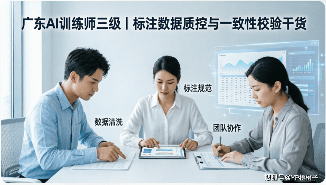 广东AI训练师三级｜标注数据质控与一致性校验干货