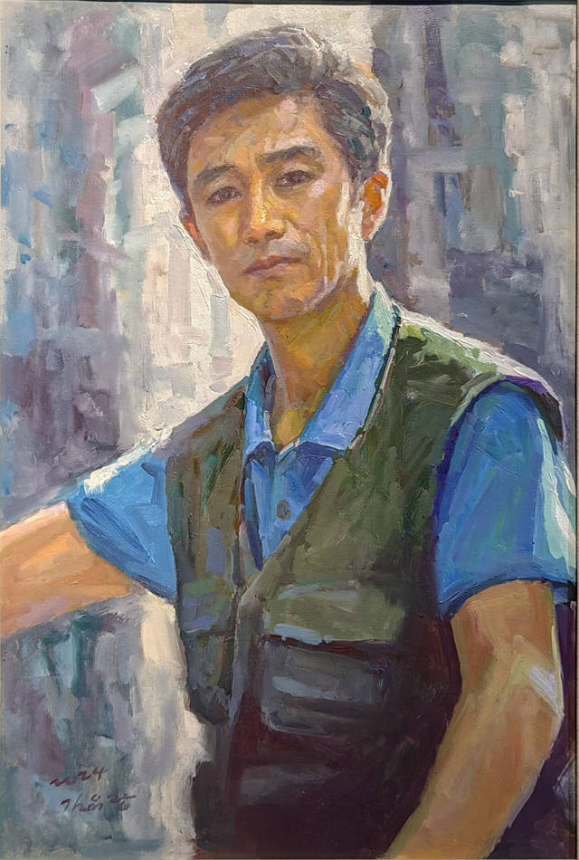 金有光——当代朝鲜油画名家个展在丹东新区美术馆开展