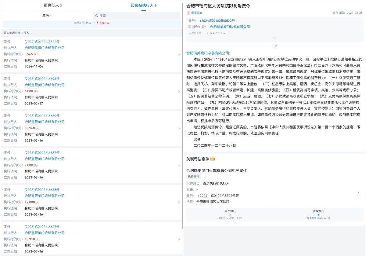 合肥瑞美度医疗被曝员工无主诊资质独立动刀、病历签字造假(图13) 文章配图-1