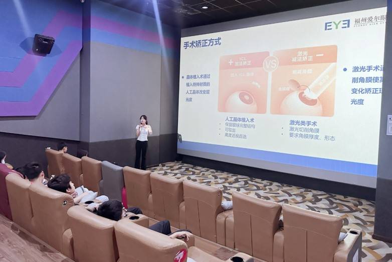 突破5000例!福州爱尔眼科EVO+ICL(V5)里程碑庆典,高清邂逅《功夫女足》(图3) 突破5000例!福州爱尔眼科EVO+ICL(V5)里程碑庆典,高清邂逅《功夫女足》(图3)