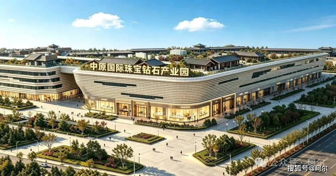 总投资35亿元，面积约72万平方米！中原国际珠宝钻石产业园即将开业！