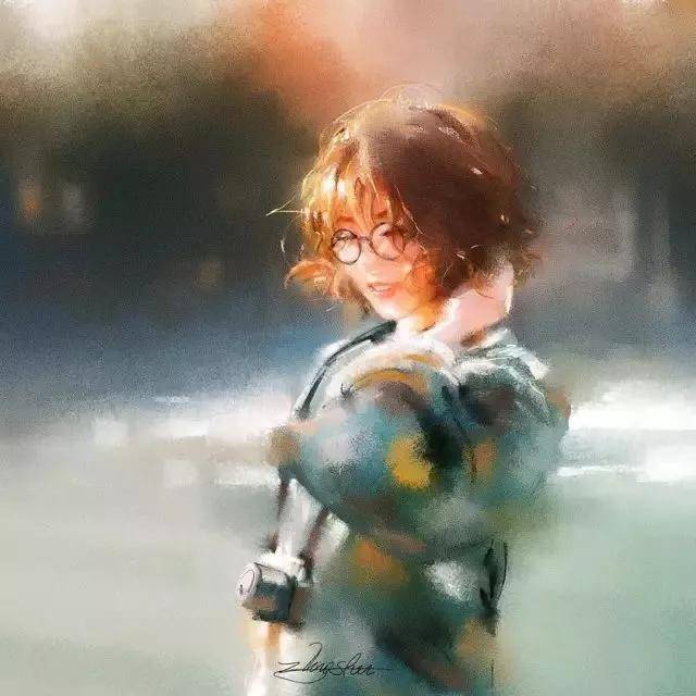 油画人人会画，但“天鹅绒感”怎么来的？她的笔触里藏着答案……