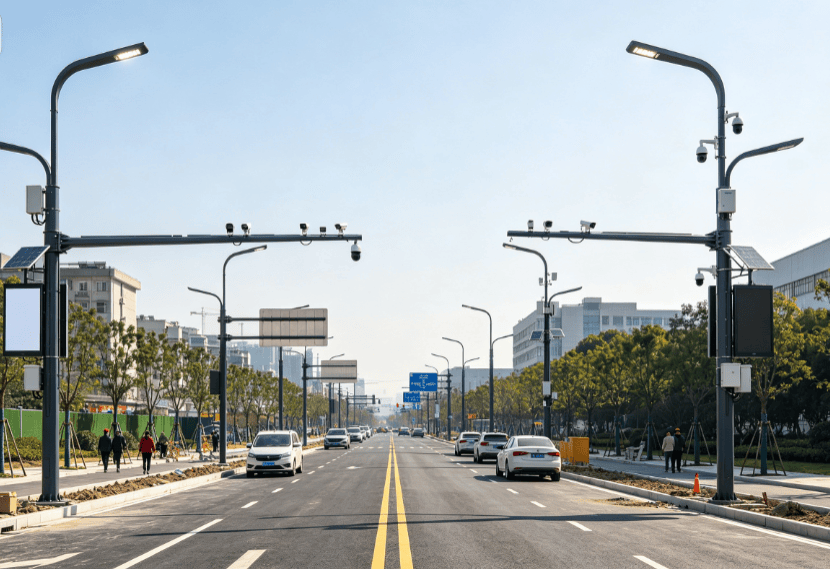 城市更新浪潮下,四川智慧综合杆落地,要兼顾实用与地域适配