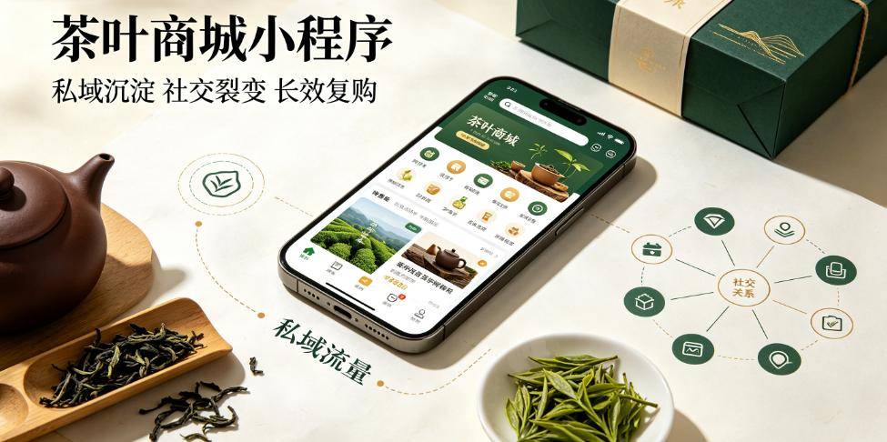 教你零基础制作搭建茶叶商城小程序
