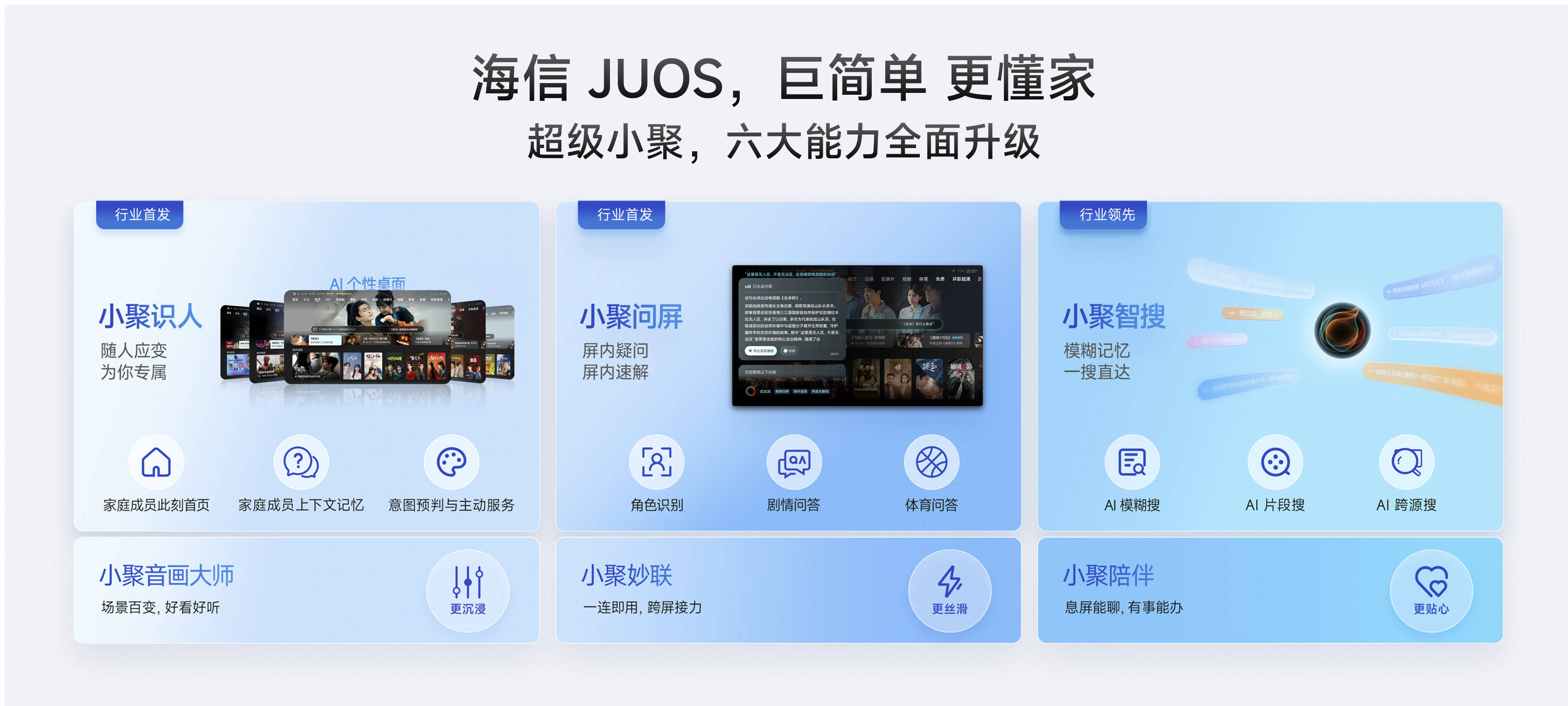 《从连接家到理解家,海信JUOS重构全屋智能新生态》
