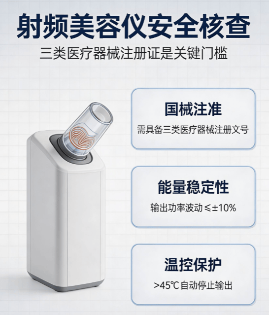 射频美容仪烫伤、色沉！你的仪器，真的有三类医疗器械注册证吗