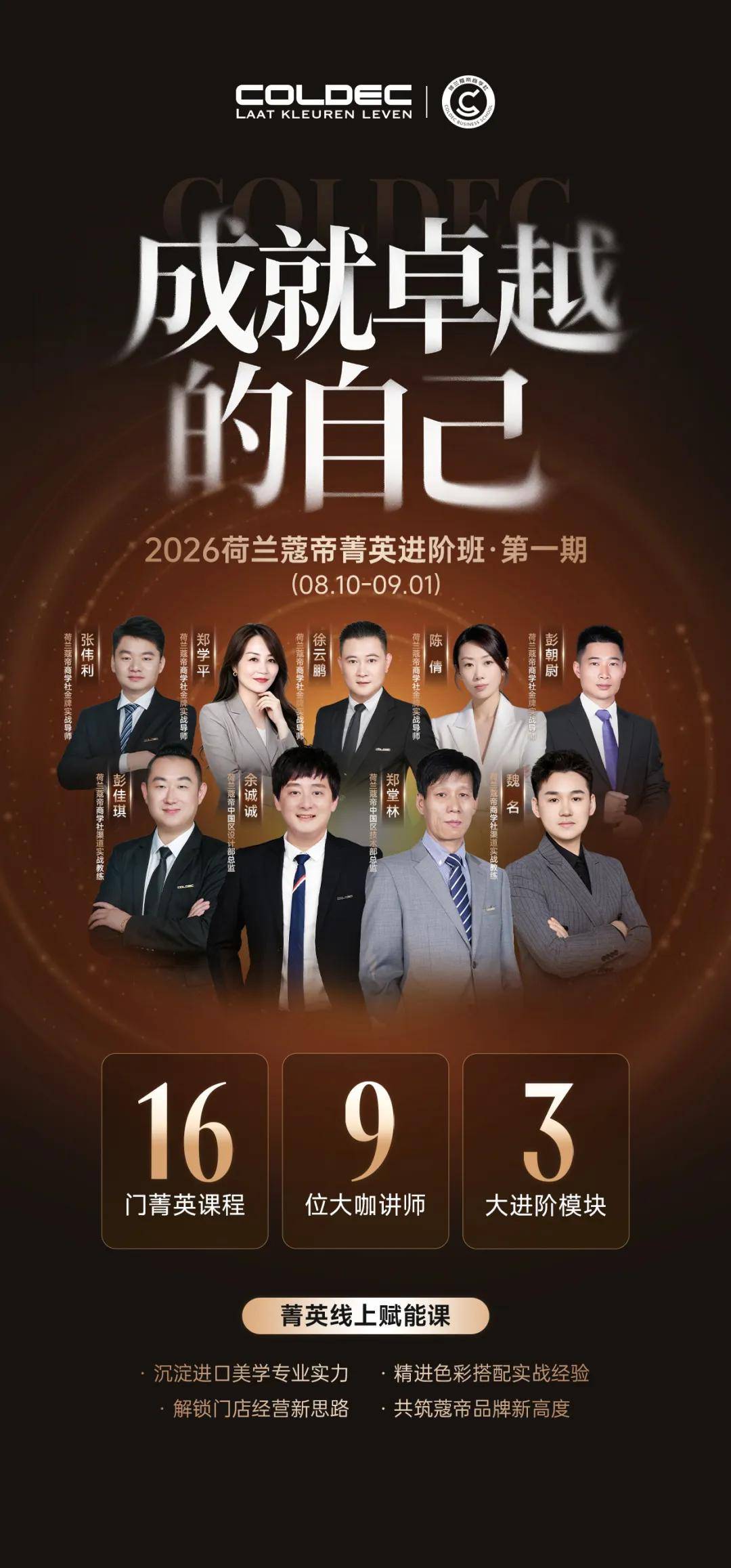 艺涂装丨荷兰蔻帝2026菁英进阶班一期收官，终端经营能力全线跃升 
