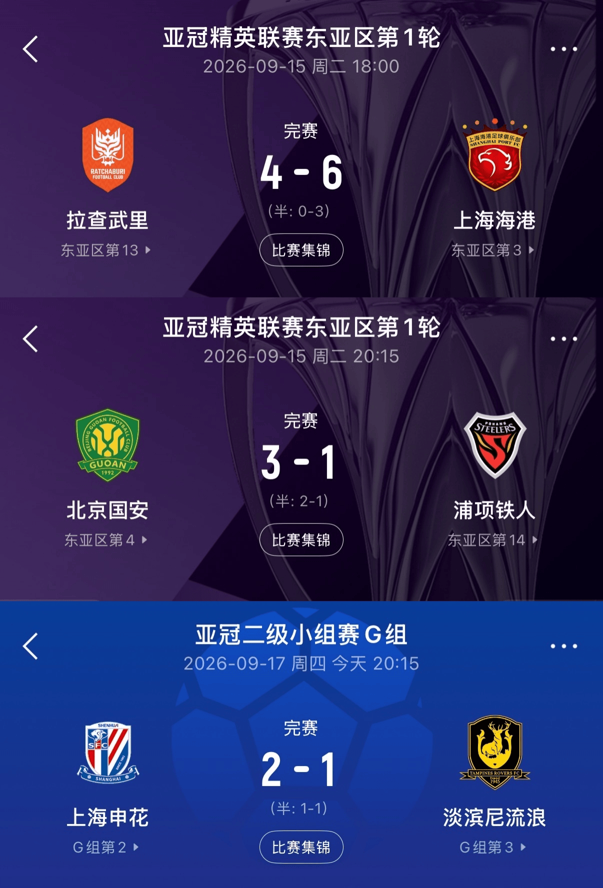 亚冠三连！上海申花2-1击败了淡滨尼流浪者，取得亚冠二级联赛的开门红