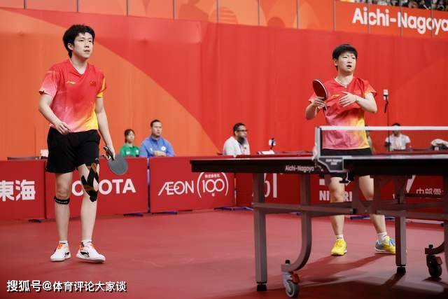 祝贺！亚运会一场4-0！孙颖莎、王楚钦打败印度队，杀进混双决赛