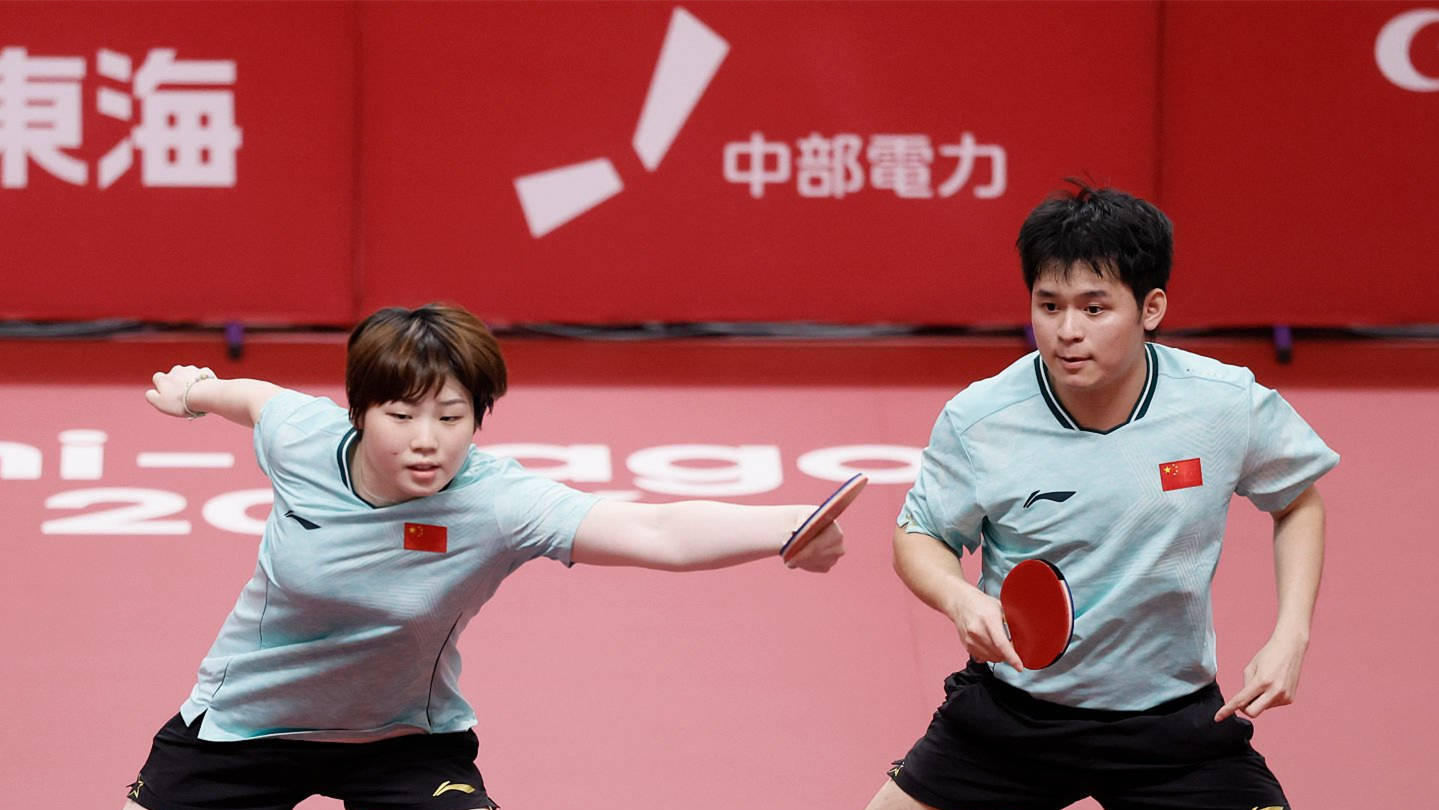 3-0横扫进四强！中国女乒22岁王牌混双冲冠：半决赛战世界第一组合