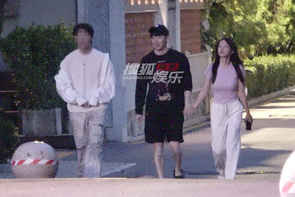 刘芮麟携妻甜蜜出行 手牵手恩爱满分