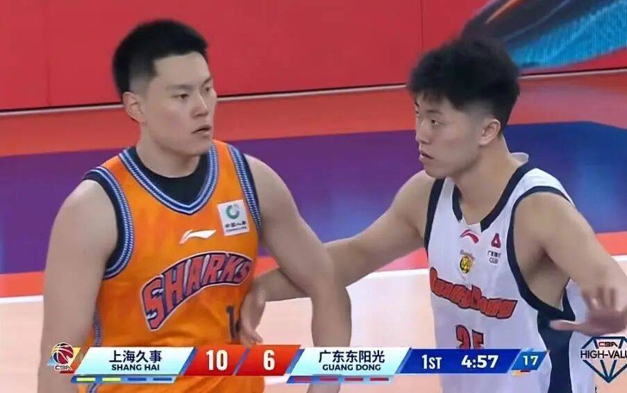 上海男篮完胜广东，最大分差31分，李弘权27+6李添荣20分，徐杰14分