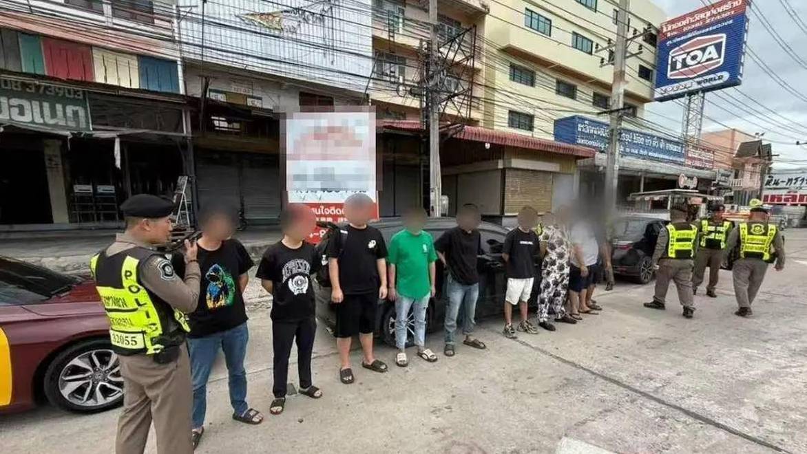 7名嫌疑人欲偷渡到缅甸电诈园“上班”，途中被泰国警方抓获