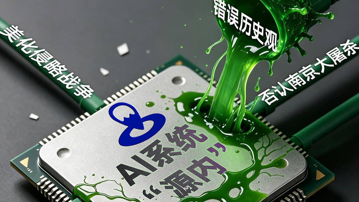 用AI技术洗白侵略罪行，日本的危险尝试必须警惕