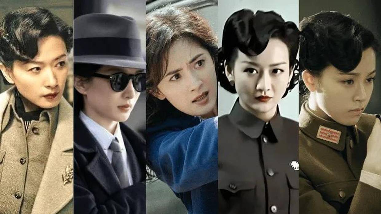 同样演蛇蝎美艳女特务,将江疏影和王鸥、杨幂放一起,差距就出来了