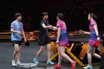 三连杀！王曼昱/蒯曼3-1张本美和/早田希娜 成功卫冕