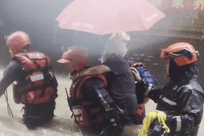 福建莆田因强降雨有人员失联