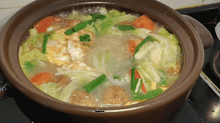 不想炒菜，就这样炖一锅！有汤有菜满口鲜亮，热乎乎的一锅胜过大鱼大肉