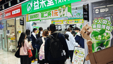 益禾堂薄荷季×坡坡popo：用“人类猫薄荷”撬动春日情绪价值