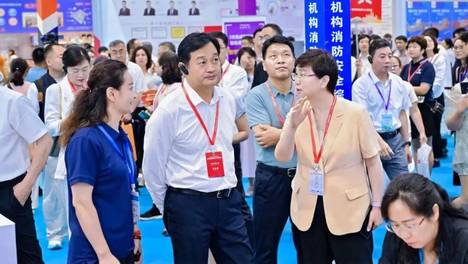 峻海“五位一体”智慧消防新模式 成为青岛康博会备受瞩目焦点