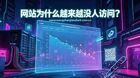 网站为什么越来越没人访问？