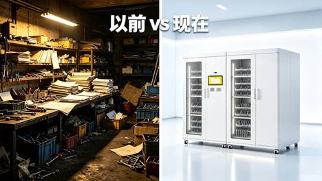 铁路检修工区的“智能抽屉”：谁借了啥工具、什么时候还，系统全记着