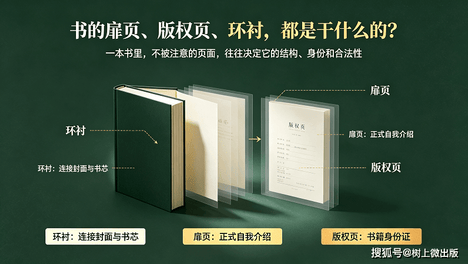 书的扉页、版权页、环衬，都是干什么的？