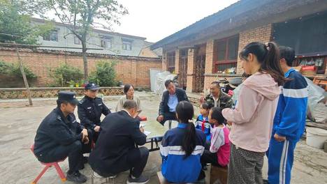 天水麦积利桥派出所：警校家携手，为寄宿学生撑起“安全伞”