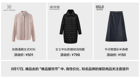 秋冬服饰消费升温，知名品牌、深度折扣成关注焦点