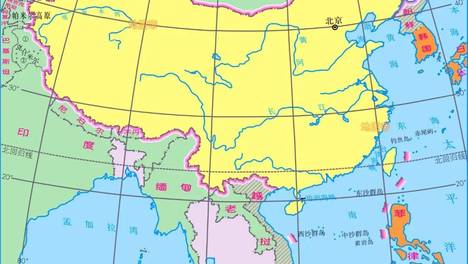 中国的海上邻国，有哪八个？