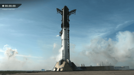 SpaceX星舰第13次飞行测试中止 一级发动机紧急中断