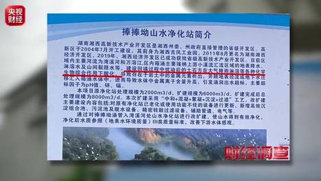 财经调查丨河里鱼虾都死了！重金属直排入河，净化站形同虚设