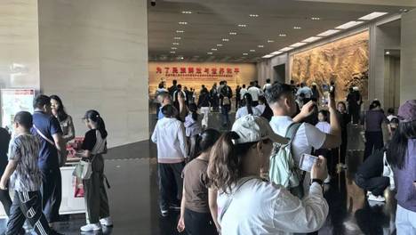 国庆假期，北京抗战主题片区迎来参观热潮