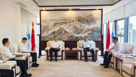 公司到中建华东投资建设有限公司开展座谈交流