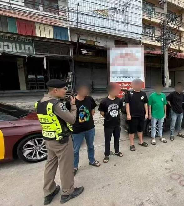 7名嫌疑人欲偷渡到缅甸电诈园“上班”，途中被泰国警方抓获