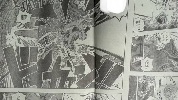 海贼王1193话，路飞用乔伊波伊力量打败伊姆，汉库克居然怀孕了