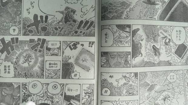 海贼王1192话全图漫画：伊姆吐血翻白眼，路飞复活后战力飙升