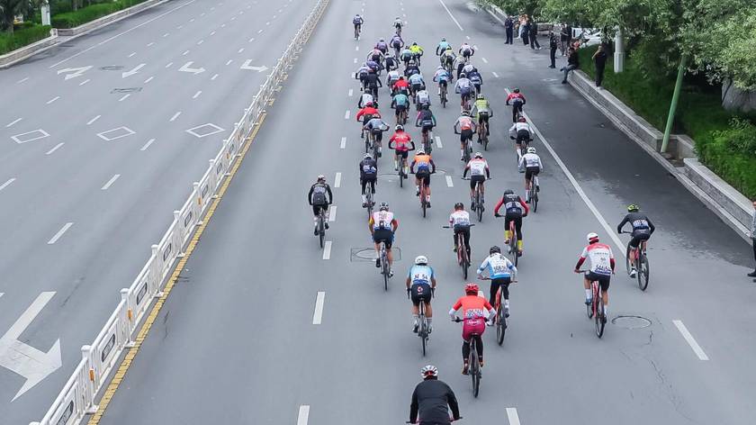 2026环拉萨自行车大赛拉萨站吸引700余人参赛