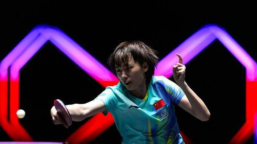 WTT澳门冠军赛-陈熠3-0叶伊恬晋级16强 赛中回球