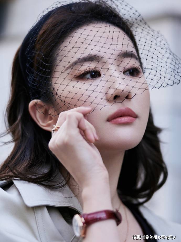 刘亦菲最近又在2021年的电影《去有风的地方》中戴上了面纱,她在片中