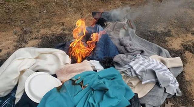 一般都会用进行焚烧处理,毕竟人们对去世的人的衣服更为忌惮