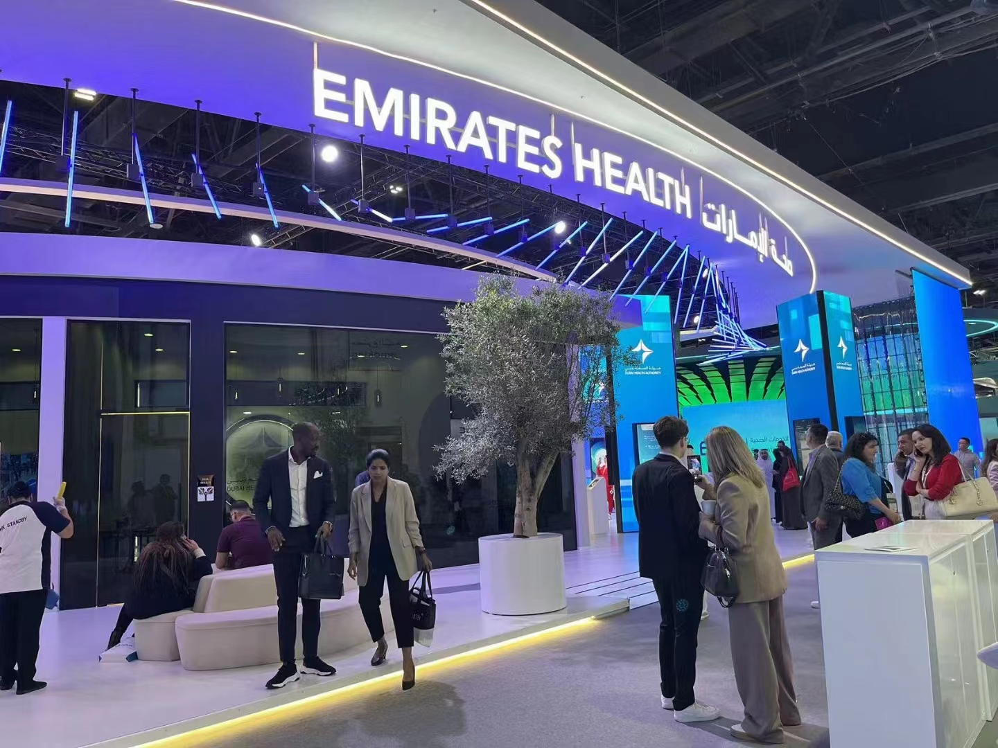 阿联酋迪拜医疗展会现场图来咯!_arab_health_参展