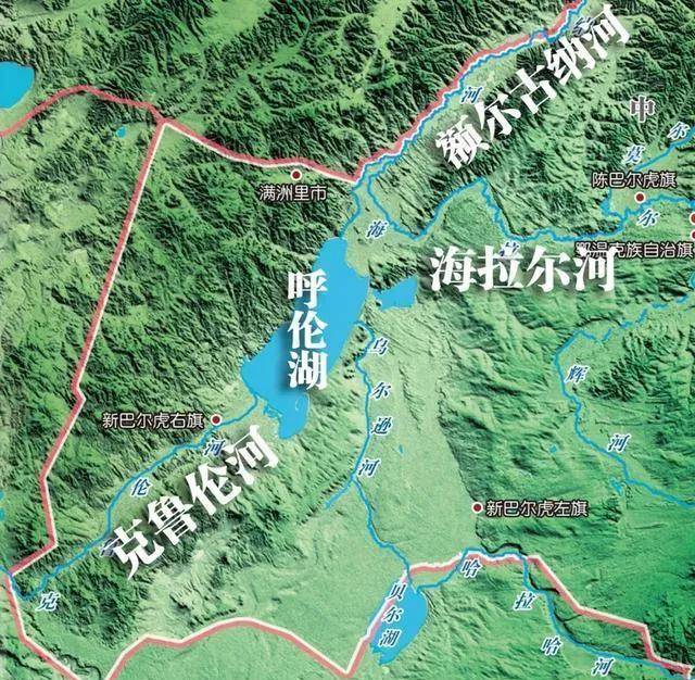 额尔古纳河,黑龙江正源,史称望建河,自清代开始称之为额尔古纳河