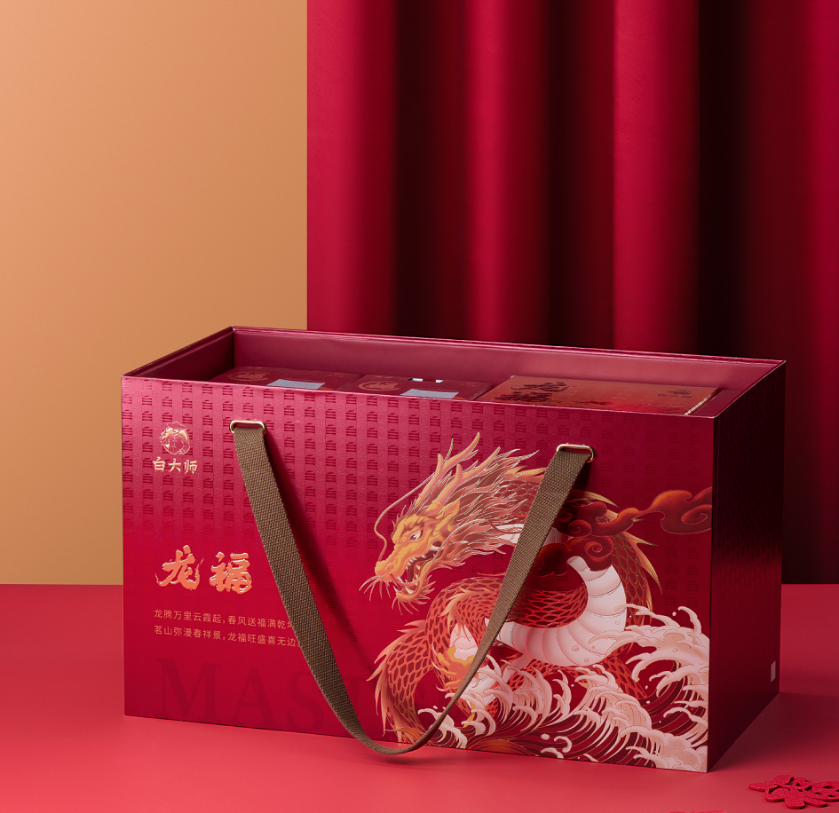 迎龙年,送福茶|白大师龙福茶礼贺新春_中国_年礼_吉祥
