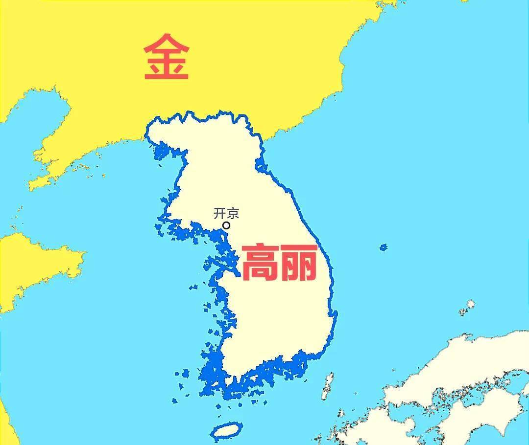 1104年,完颜女真因进攻咸镜道境内的东女真与高丽发生冲突.