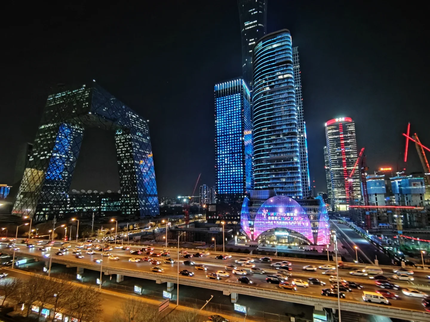 北京夜景图片大全高清图片